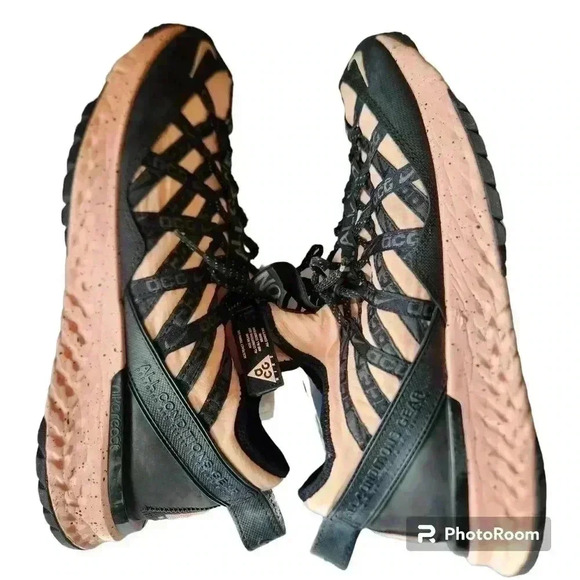 Nike Sneakers Men's ACG React Terra Gobe Melon Pink Size 11 - Picture 3 of 9